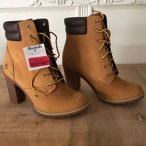 Timberland high heels work boots SEXY